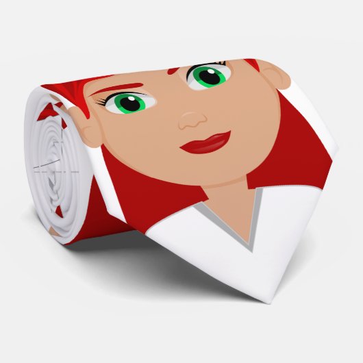 赤十字制服のナース ネクタイ (ロール)