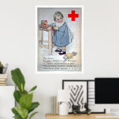 赤十字救済ヨーロッパベビー（米国00153） ポスター (ホームオフィス)