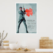 赤十字救済私(US00036) ポスター (キッチン)