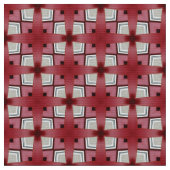 赤十字模様の表裏地 ファブリック (クローズアップ)