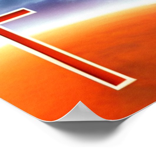 赤十字火星 ポスター (角)