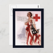 赤十字社で仲間として召喚する ポストカード (正面/裏面)