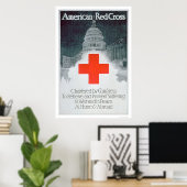 赤十字社は議会でチャーター（米国00297） ポスター (ホームオフィス)