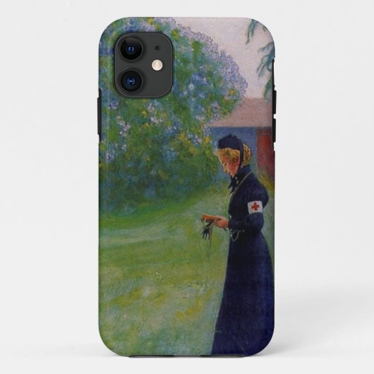 赤十字軍服のスザンヌ Case-Mate iPhoneケース (裏面)