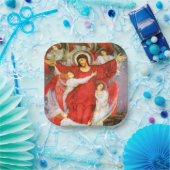 赤十字(イエスキリストの十字架) ペーパープレート (パーティー)