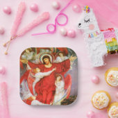 赤十字(イエスキリストの十字架) ペーパープレート (パーティー)