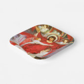 赤十字(イエスキリストの十字架) ペーパープレート (傾斜あり)