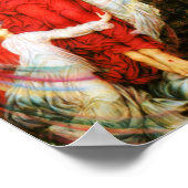 赤十字（イエスキリストの十字架） ポスター (角)