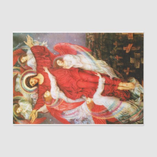 赤十字(イエスキリストの十字架) 薄葉紙 (正面)