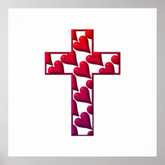 赤十字(ハート) ポスター (正面)