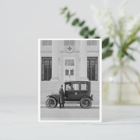 赤十字 ポストカード (スタンド正面)