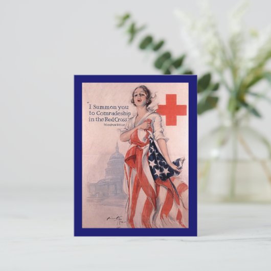 赤十字 ポストカード (スタンド正面)