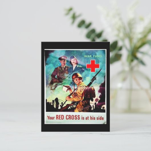 赤十字 ポストカード (スタンド正面)