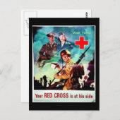 赤十字 ポストカード (正面/裏面)