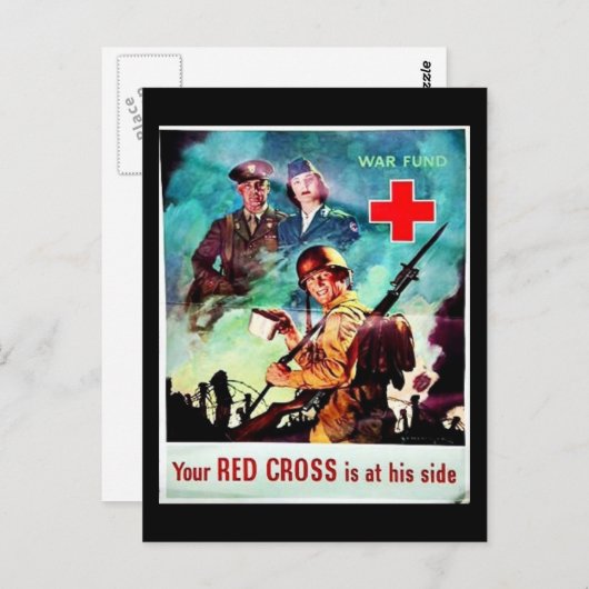 赤十字 ポストカード (正面/裏面)