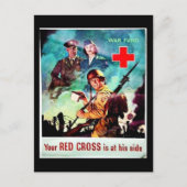 赤十字 ポストカード (正面)