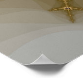 赤十字#1 (プリント) ポスター (角)