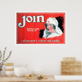 赤十字(US00027A)に加入 ポスター (キッチン)