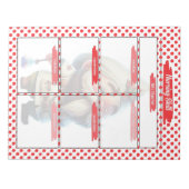 赤博士格言看護学生スキルテンプレート ノートパッド (正面)