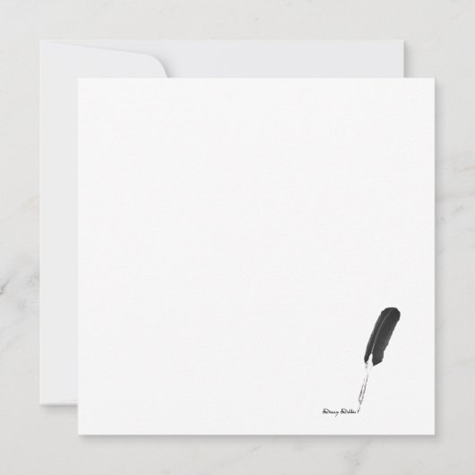 赤及び金ゴールドの球のクリスマスのパーティの招待状 招待状 (裏面)