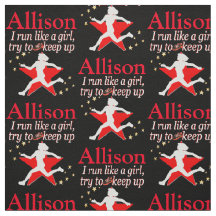 赤及び黒の飛パーソナライズされた跡星布