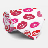 赤口パタパーソナライズされたーン ネクタイ (ロール)