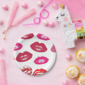 赤口パタパーソナライズされたーン ペーパープレート (パーティー)