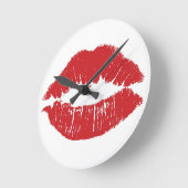 赤口時計 ラウンド壁時計 (傾斜)