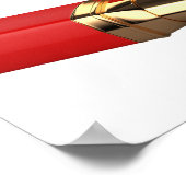 赤口紅ポスター ポスター (角)