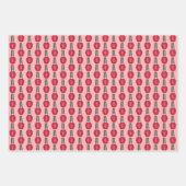 赤口紅爪、 ネイルポーランドメイクアップアーティスト化粧品 ラッピングペーパーシート (正面3)