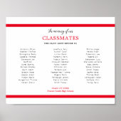 赤同級生の学校の懇親会 ポスター (正面)