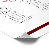 赤同級生の学校の懇親会 ポスター (角)