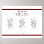 赤同級生の学校の懇親会 ポスター (正面)