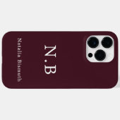 赤名前をカスタムする Case-Mate iPhoneケース (裏面 (横))