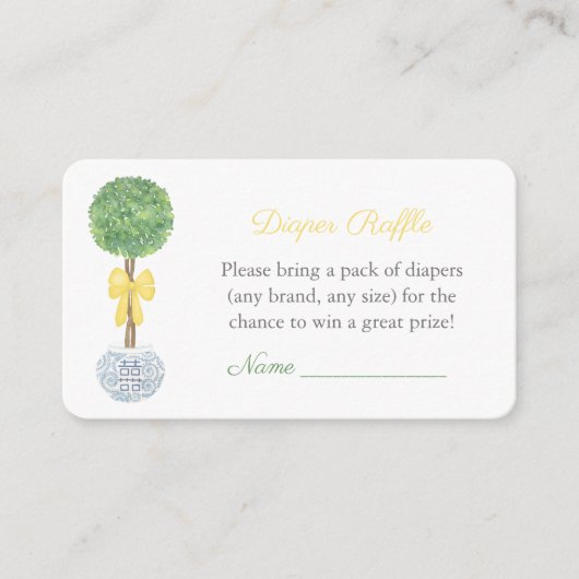 赤名門私立校風の男女兼用ちゃんシャワーおむつラッフル エンクロージャーカード (正面)