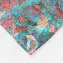 赤味がかった粗い壁の赤い桃とシアンの斑点