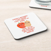 赤唐辛子とバターナッツカスカッシュ コースター (左側)