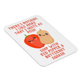 赤唐辛子とバターナッツカスカッシュ マグネット (右側)