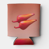 赤唐辛子は両面冷却できる 缶クーラー (正面)