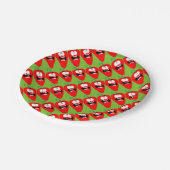 赤唐辛子を叫ぶ ペーパープレート (アングル)