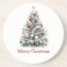 赤唐辛子クリスマスツリー コースター
