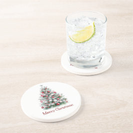 赤唐辛子クリスマスツリー コースター
