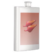 赤唐辛子ステンレススチールフラスコ フラスク (右)