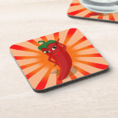 赤唐辛子スーパースター コースター (左側)