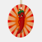 赤唐辛子スーパースター セラミックオーナメント (右)