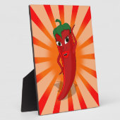 赤唐辛子スーパースター フォトプラーク (側面)