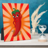 赤唐辛子スーパースター フォトプラーク (側面)