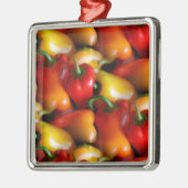 赤唐辛子セラミックオーナメント メタルオーナメント (左)