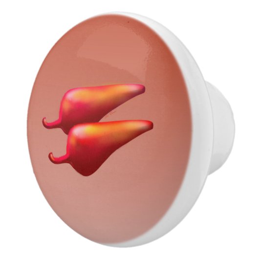 赤唐辛子セラミックノブ セラミックノブ (右)