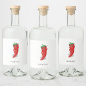 赤唐辛子ディーバ リキュールボトルラベル (ボトル)